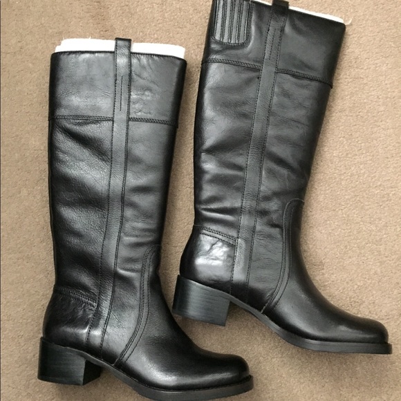 sole society high shaft leather boots